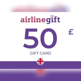 AirlineGift Gavekort 50 GBP Key - UNITED KINGDOM