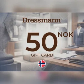 Dressmann Gavekort 50 NOK