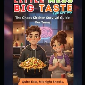 Heart Little Mess Big Taste The Chaos Kitchen Survival Guide För Tonåringar