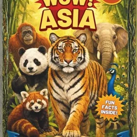 Asia Wildlife: Animals To Color & Learn Färgläggningsbok för barn