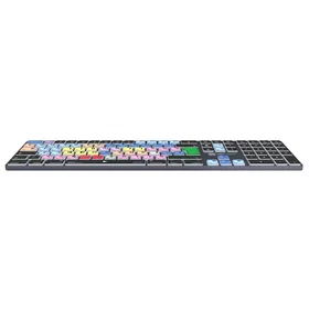 LogicKeyboard LKB-MCOM4-TM-UK Wireless Titanium