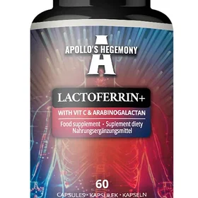 Apollo's Hegemony Lactoferrin+ 100mg 60 Kapsler