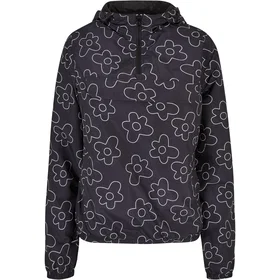 Urban Classics AOP Tartan Hoodie (Femme)