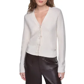 DKNY Dw7000706 V Neck Sweater (Women's)