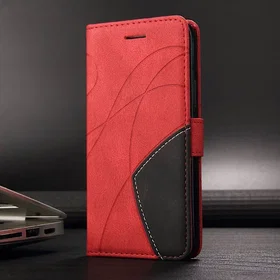 Teksturoitu Läderfodral med Rem för OnePlus 13T