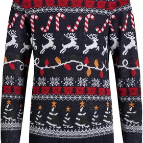 Jack & Jones Jjxmas Santa Knit Crew Neck (Lapset)