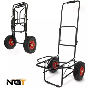 NGT Quickfish Vikande Fiskvagn 106x57x54cm