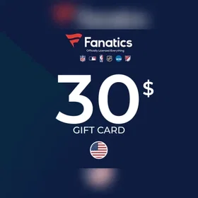 Fanatics MLB Shop Presentkort 30 USD