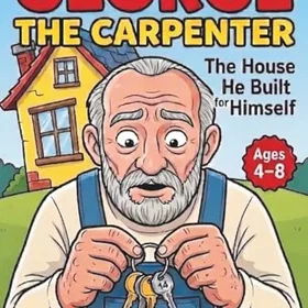 George The Carpenter Färgläggningsbok för barn