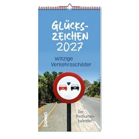 St. Benno Verlag GmbH Roliga trafikskyltar kalender 2027