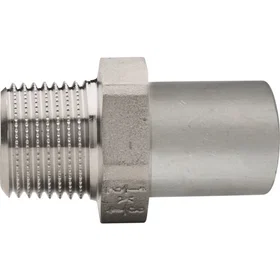 Turbopress Turbo Rustfrit Stål Adapter 18X1/2"