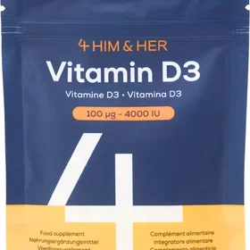 4Him & Her Vitamin D3 100mg 66g Powder