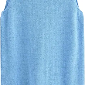 Lindex Lang Finstrikket Vest (Dame)