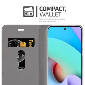 Cadorabo Kotelo Magneettilppaanilla Jalustatoiminnolla ja Korttipaikalla Xiaomi 