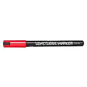 Marker Limitless S Red R108 – Fin spets Ø1 mm