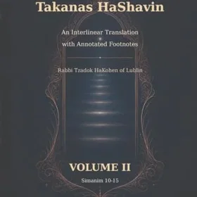 Takanas Hashavin Volym II