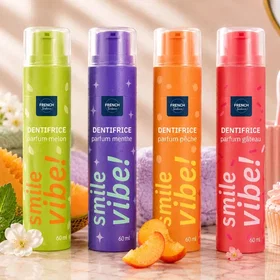 French Tendance Peach Gourmet Tandkräm 75ml
