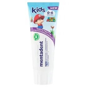 Mentadent Super Mario Barn 0-6 År Tandkräm 75ml