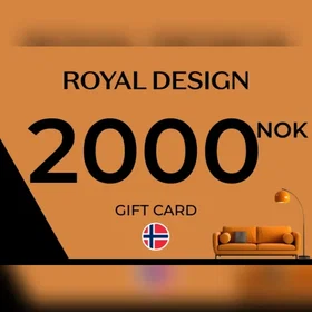 Royal Design Gift Card 2000 NOK