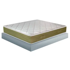 Night & More Matelas à ressorts ensachés et mémoire de forme 180x200x26cm