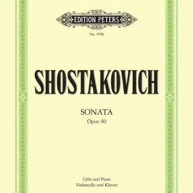 edition SONATA IN D MINOR OP 40