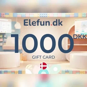 Elefun.dk Gavekort 1000 DKK