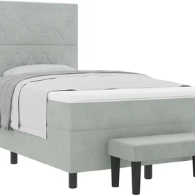 vidaXL Sängram 3344438 120x200cm