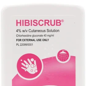 Hibiscrub 4% w/v Cutaneous Solution 125ml