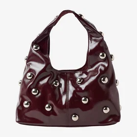 Gina Tricot Slouchy Studded Handbag