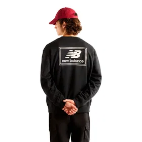 New Balance Woven Label Sweatshirt (Herre)
