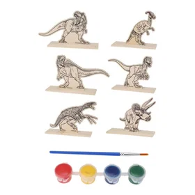 Artist Scale Color Dino Paint Set 110680190 (6pcs)