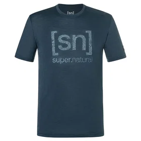 super.natural Logo Lines Kortärmad T-shirt (Herr)