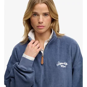 Superdry Heritage Halv Dragkedja Sweatshirt (Dam)