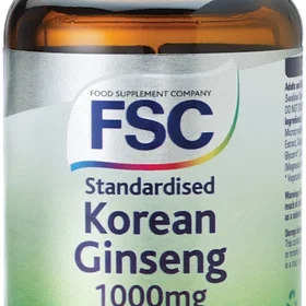 FSC Korean Ginseng 1000mg 30 Tablets