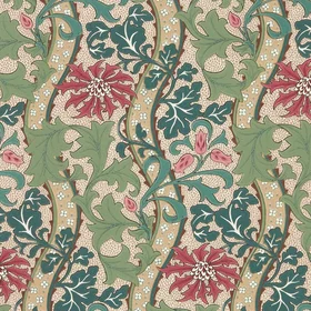 Morris & Co. Cornflower Madder Forest