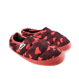 Nuvola Printed 21 Red Slippers (Unisex)