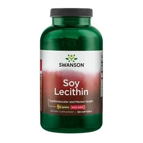 Swanson Soy Lecithin 1200mg 180 Softgels