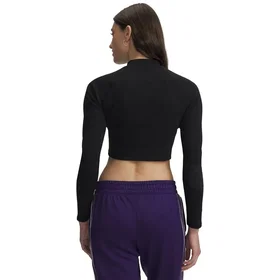 Under Armour Riv Rib Mock Long Sleeve T-shirt (Dam)