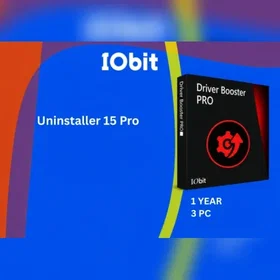 IObit Uninstaller 15 Pro Verktygsprogramvara 3 PCs
