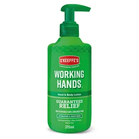 O'Keeffe's Working Hands Hand & Body Lotion Relief Moisturizer 315ml