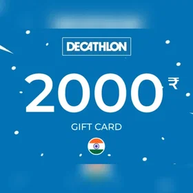 Decathlon Presentkort 2000 INR