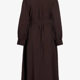 Vila ViAlinia Carol L/S Midi Skjortklänning