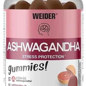 Weider Ashwagandha Gummies Orange Douce 40pcs