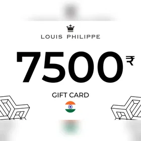 Louis Philippe India Gavekort 7500 INR