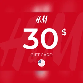 H&M Presentkort 30 USD