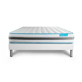 Unique Bodycare Bodyflex Ressorts Ensacqués Mousse Mémoire Matelas 140x200cm
