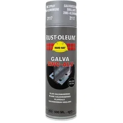 Rust-Oleum Hard Hat Galvanisation Zinc Aluminium Peinture 0.57L