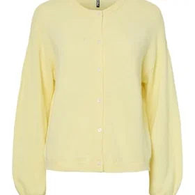 Pieces Naomi Yellow Cardigan (Women's)