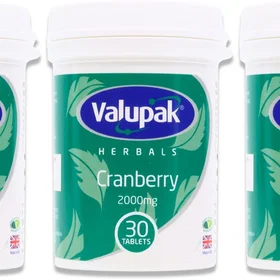 Valupak Cranberry 2000mg 30 Tablets