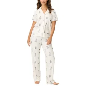 PJ Salvage My Dog Is My Valentine Pyjama (Dame)